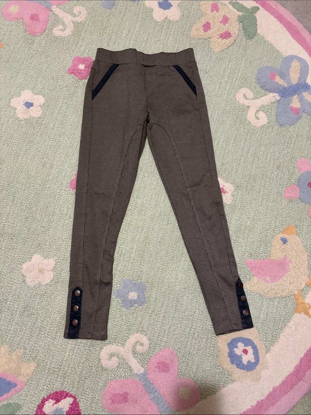 Reserved Girls Brown Horse Back Riding Pants